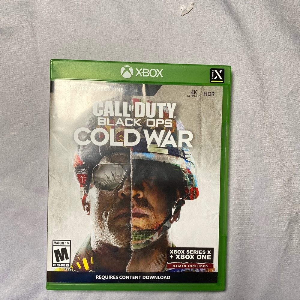 Cold War Xbox One Disc Game